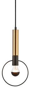Φωτιστικό Κρεμαστο Aca HL39971P18BB MIRACOLO Μαύρο Ματ (Black Mat)