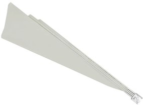 vidaXL Σκίαστρο Βεράντας Πλαϊνό Πτυσσόμενο Κρεμ 160 x 240 εκ.