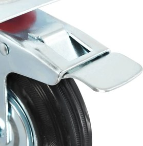 vidaXL Ρόδες Περιστρεφόμενες 8 τεμ. 125 χιλ.