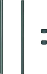 vidaXL Στύλος Περιφράξεων 2 pcs Πράσινο 120 cm