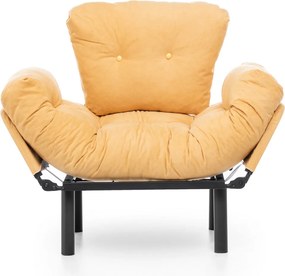 Πολυθρόνα Μουσταρδί NITTA SINGLE 70x95x85