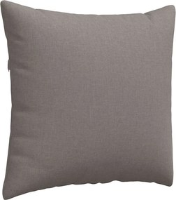 vidaXL Μαξιλάρι Καναπέ 2 pcs Taupe 45 x 45 cm ύφασμα