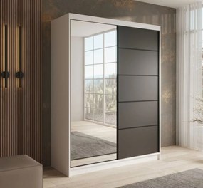 Ντουλάπα Houston 150 συρόμενη-Leuko-Mauro