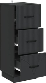 vidaXL Ντουλάπι με Συρτάρια 33 x 34,5 x 87 εκ. Επεξεργασμένο Ξύλο