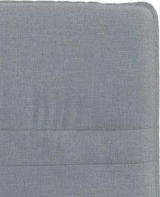 vidaXL Καρέκλες Τραπεζαρίας 4 τεμ Αν. Γκρι Υφασμάτινες