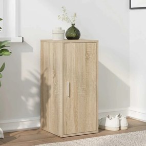 vidaXL Παπουτσοθήκη Sonoma Δρυς 32 x 35 x 70 εκ. από Μοριοσανίδα