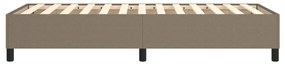 ΠΛΑΙΣΙΟ ΚΡΕΒΑΤΙΟΥ BOXSPRING TAUPE 90X200 ΕΚ. ΥΦΑΣΜΑΤΙΝΟ 3120834