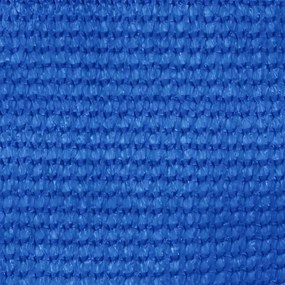 Διαχωριστικό Βεράντας Μπλε 90x600 εκ. από HDPE - Μπλε