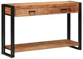 vidaXL Τραπέζι κονσόλας 120x33x75 εκ Μασίφ ξύλο ακακίας