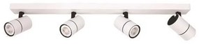 Σποτ Φωτιστικό Οροφής Λευκό-Μαύρο 145-25009 Eurolamp-145-25009-Μαύρο-Λευκό 145-25009
