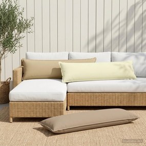 vidaXL Κάλυμμα Μαξιλαριού HOUTEN Μπεζ 40 x 145 εκ. Πολυεστέρας
