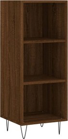 vidaXL Ντουλάπι Καφέ Δρυς 34,5x32,5x90 εκ. Επεξεργασμένο Ξύλο