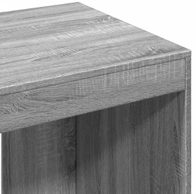 vidaXL Γραφείο Γκρι Sonoma 103,5x56,5x94 εκ. από Επεξεργασμένο Ξύλο