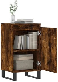 vidaXL Συρταριέρα Καπνιστή Δρυς 40 x 35 x 70 εκ. από Επεξεργ. Ξύλο
