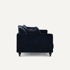 Καναπές compact από βελούδινη chenille, Lazare