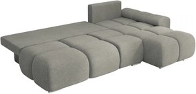 Γωνιακός καναπές Bestii-Gkri Skouro-Αριστερή