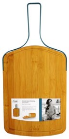 Lalos Πλάκα Κοπής 48.5x33.5cm Bamboo Premiere Με Μεταλλική Λαβή 3303