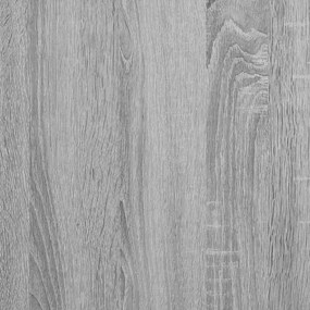 Ντουλάπι τοίχου μπάνιου Γκρι Sonoma 100x25x30 cm - Γκρι