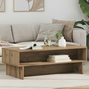 vidaXL Τραπεζάκι σαλονιού Artisan Oak 100 x 46 x 35 εκ.