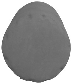 vidaXL Μαξιλάρια Στήριγμα 2 pcs Σκούρο Γκρι Ø 25 x 70 cm