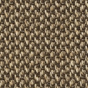 Φυσική ψάθα Kivu 6001 - Recycled Cotton Ribbon - Dark Brown