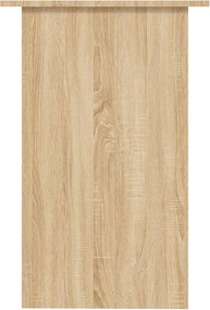 vidaXL Γραφείο Χρώμα Sonoma Δρυς 90 x 50 x 74 εκ. από Επεξ. Ξύλο