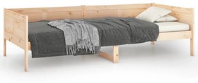 vidaXL Καναπές Κρεβάτι 90 x 200 εκ. από Μασίφ Ξύλο Πεύκου