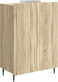 vidaXL Πλαϊνό γραφείο Sonoma Δρυς 66 x 34,5 x 92 εκ.