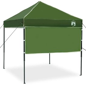 vidaXL Σκηνή Canopy Pop-up Πράσινο 200 x 200 cm ύφασμα