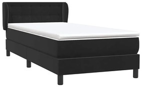 ΚΡΕΒΑΤΙ BOXSPRING ΜΕ ΣΤΡΩΜΑ ΜΑΥΡΟ 80X220 ΕΚ. ΒΕΛΟΥΔΙΝΟ 3317885