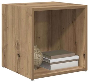 vidaXL Ντουλάπι TV 2 pcs Καφέ 37 x 35 x 37 εκ Επεξεργασμένο ξύλο