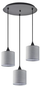 SE21-BL-B10-BL3-SH2 ADEPT PENDANT Grey Shade Pendant+