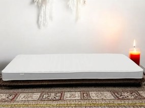 Stewehome Στρώμα αφρού μεσαίας σκληρότητας Μονό λευκό 200x80x12 cm