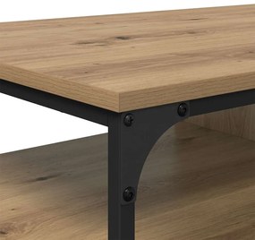 vidaXL Τραπεζάκι σαλονιού Artisan Oak 100 x 50 x 45 cm