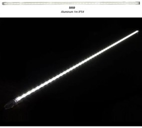 Adeleq Μπάρα Led Αλουμινίου 1M 24Vdc 11W 48Led 120ο Ψυχρό Ip54 30-33410