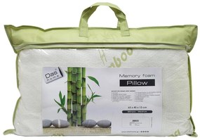 Μαξιλάρι Bamboo-Memory Foam 65x45εκ. Das Home 1044