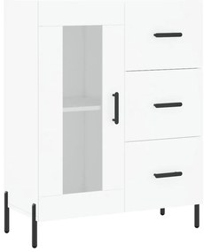 vidaXL Ντουλάπι Λευκό 69,5 x 34 x 90 εκ. από Επεξεργασμένο Ξύλο