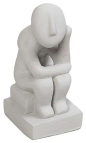Διακοσμητικό Αγαλματίδιο I.S1.N37K4 10cm Grey Espiel Plaster
