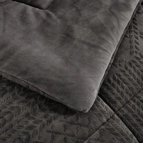Κουβερτοπάπλωμα Υπέρδιπλο 220x240 Prestige Dark Grey 000000002347