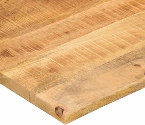 vidaXL Επιφάνεια Γραφείου Καμπύλη 140x50x2,5 εκ Μασίφ Ακατ. Μάνγκο