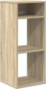 vidaXL Βιβλιοθήκη Χρώμα Sonoma Δρυς 34x31x80 εκ. από Μοριοσανίδα