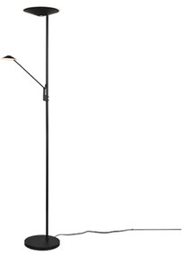 Brantford Μοντέρνο LED Φωτιστικό Δαπέδου Υ180xΜ30εκ. σε Μαύρο Χρώμα Trio Lighting 425610232