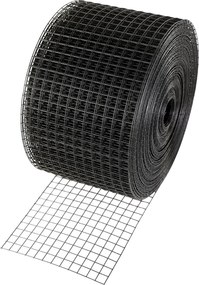 VEVOR 20 x 3048 cm Solar Panel Bird Guard, Critter Guard Roll Kit with Rustproof Coating PVC, Solar Panel Guard with 50pcs Tire Wires, 12,7 mm Wire Roll Mesh