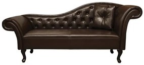 ΑΝΑΚΛΙΝΔΡΟ T.CHESTERFIELD NIOVI HM3008.01 PU ΣΚ.ΚΑΦΕ-ΜΑΥΡΑ ΠΟΔΙΑ(ΔΕΞΙ)190x61x84Yεκ