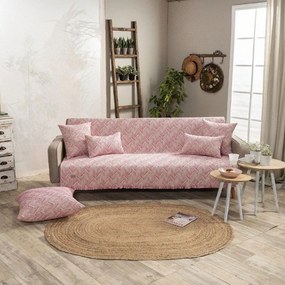 Ριχτάρι Siena 06 Pink Teoran Διθέσιο 180x250cm Cotton-Polyester