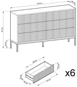 Μπουφές Palermo IV-Gkri