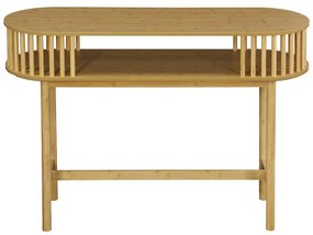 Κονσόλα Nodial MDF/Bamboo σε φυσική απόχρωση 120x39x85εκ 120x39x85 εκ.