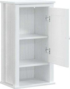 vidaXL Ντουλάπι Μπάνιου Επιτοίχιο BERG Λευκό 40x27x71,5 εκ Μασίφ Πεύκο