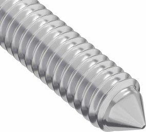 vidaXL Βίδα 1200 pcs Ασημί M6 x 85 χιλ. Ατσάλι