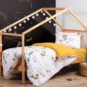 Παπλωματοθήκη Μονή (Σετ 160x240) 2 Όψεων Nef-Nef Homeware Junior Wild Bones